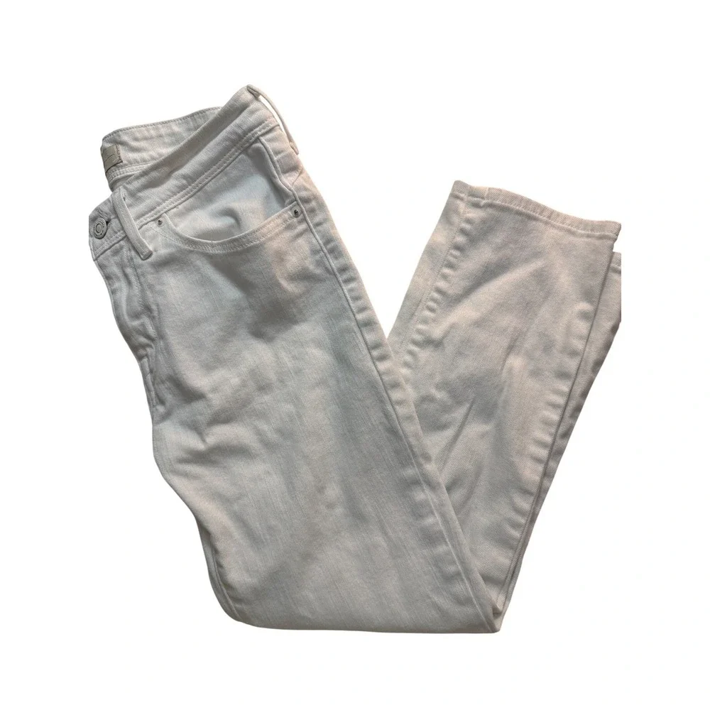 Levi's Women Jeans White Mid Rise Skinny 4 W27